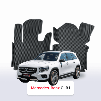 Car mats EVAMATS for Mercedes-Benz GLB (X247) 2019-2025 year SUV 7 seater