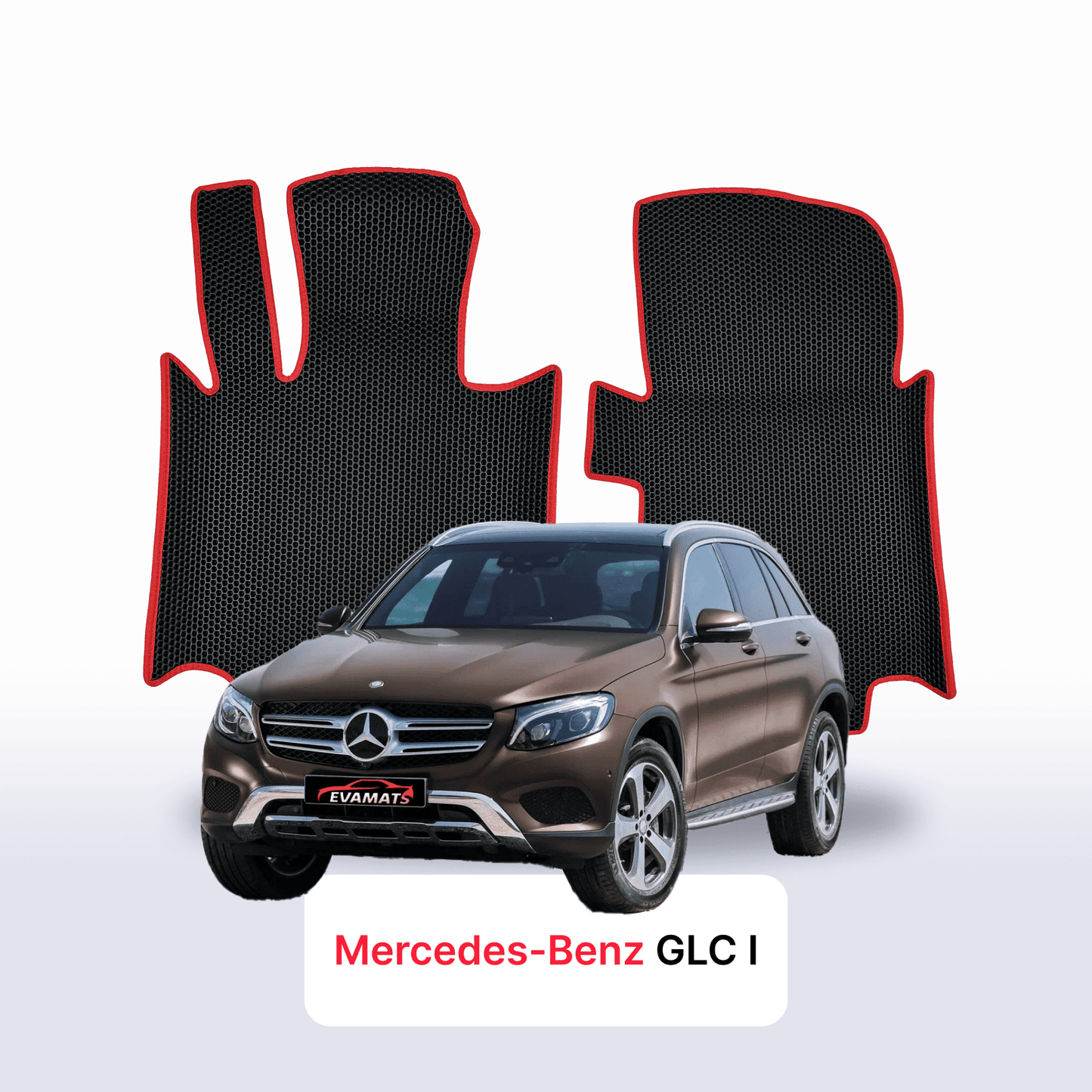 Car mats EVAMATS for Mercedes-Benz GLC 1 gen (X253) 2015-2023 year SUV