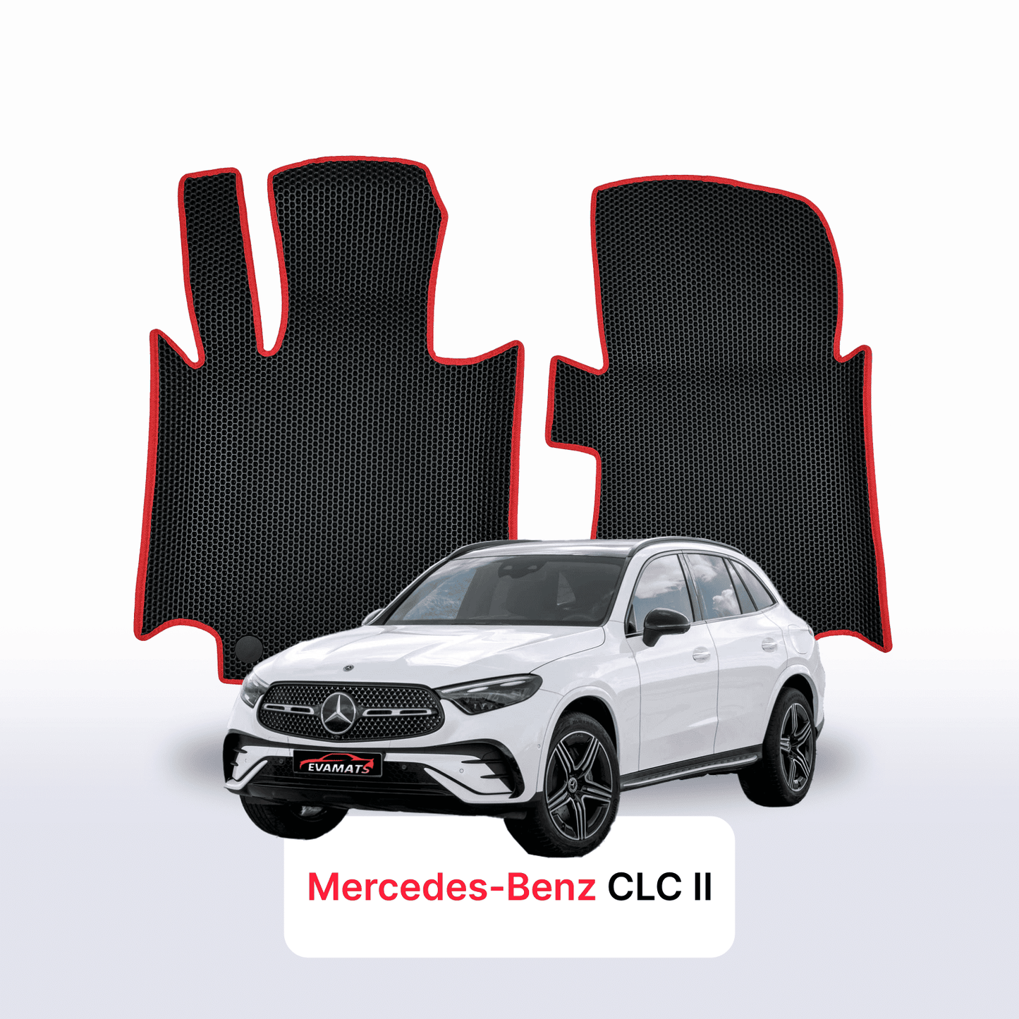 Car mats EVAMATS for Mercedes-Benz GLC 2 gen (X254) 2022-2025 year SUV
