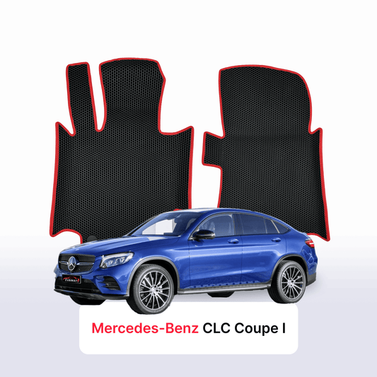 Car mats EVAMATS for Mercedes-Benz GLC 1 gen (C253)  2016-2023 year SUV Coupe