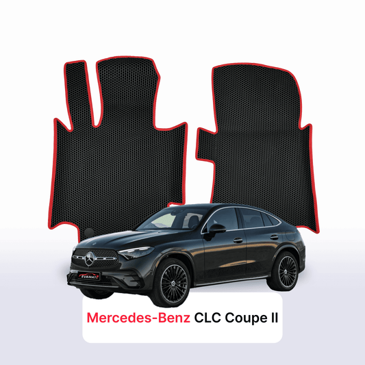 Car mats EVAMATS for Mercedes-Benz GLC 2 gen (C254) 2023-2027 year SUV Coupe