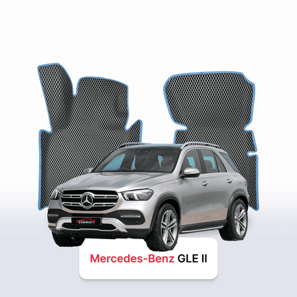 Car mats EVAMATS for Mercedes-Benz GLE 2 gen (W167) 2019-2025 year SUV 7 seater