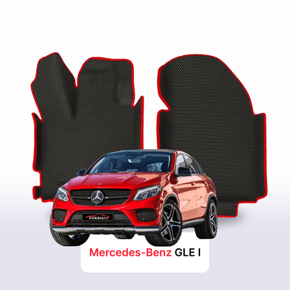 Car mats EVA for Mercedes-Benz GLE Coupe 1 gen (C292)  2015-2019 year SUV