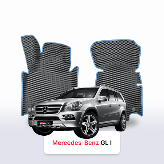 Car mats EVAMATS for Mercedes-Benz GL 1 gen (X164) 2006-2012 year SUV 5 door
