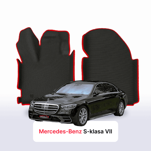 Car mats EVAMATS for Mercedes-Benz S-class 7 gen (W223) 2020-2025 year Sedan