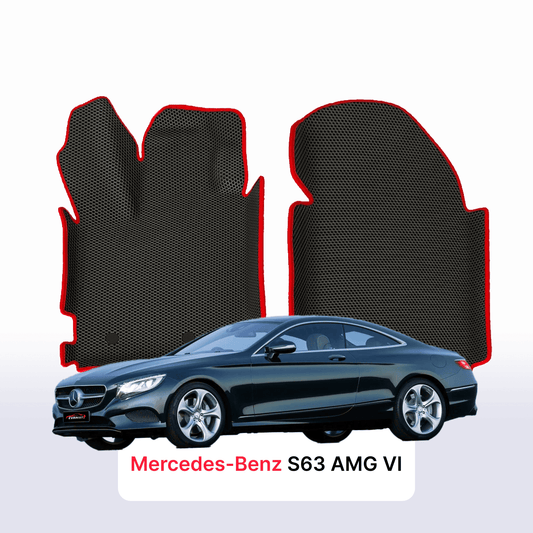 Car mats EVAMATS for Mercedes-Benz S63 AMG 6 gen (C217) 2014-2020 year COUPE