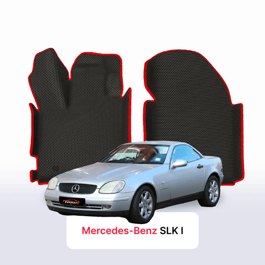 Car mats EVAMATS for Mercedes-Benz SLK 1 gen (R170) 1996-2004 year COUPE-CABRIO