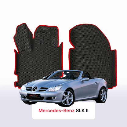 Car mats EVAMATS for Mercedes-Benz SLK 2 gen (R171) 2004-2011 year COUPE-CABRIO