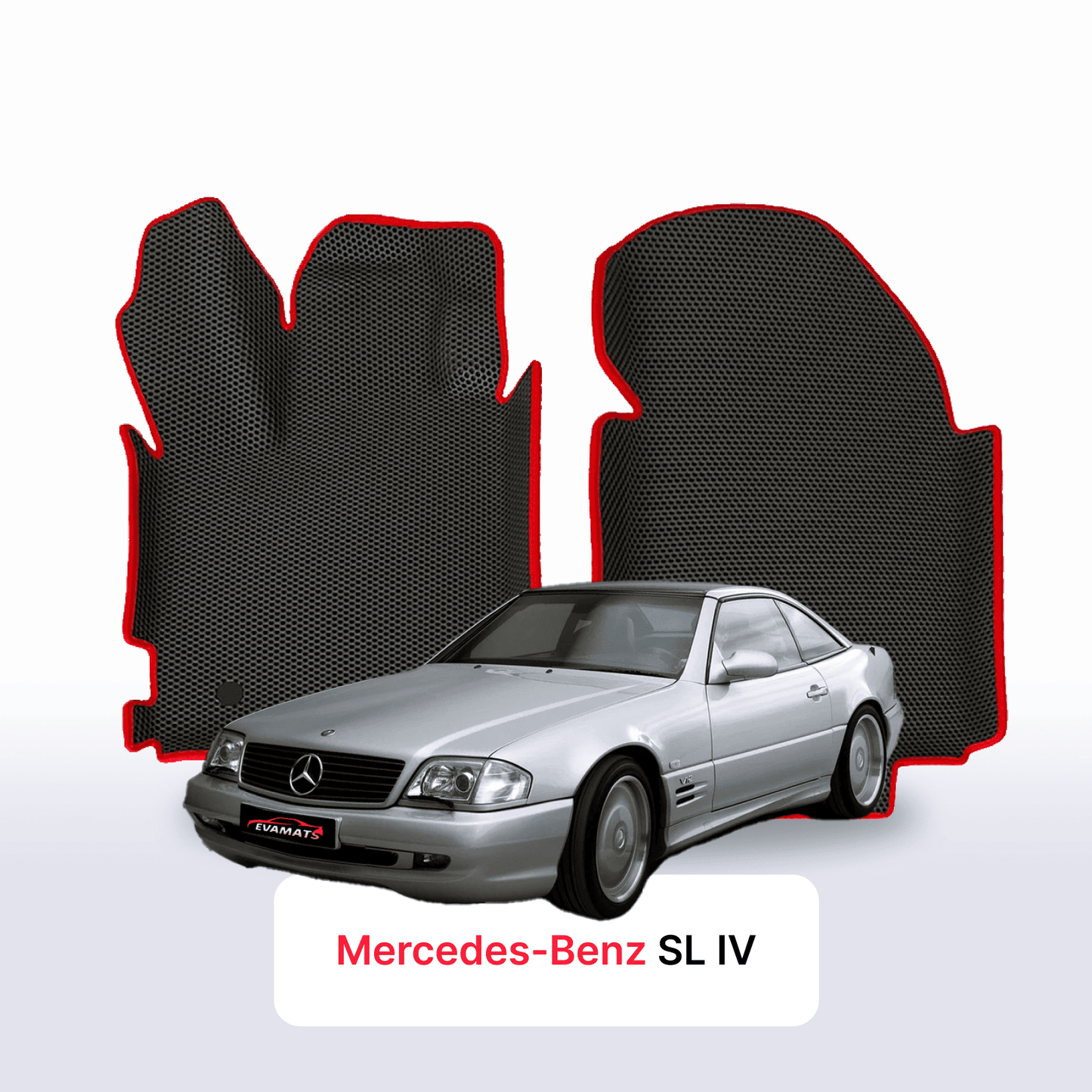 Car mats EVAMATS for Mercedes-Benz SL 4 gen (R129) 1989-2001 year COUPE