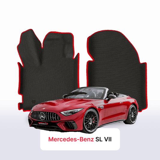 Car mats EVAMATS for Mercedes-Benz SL 7 gen (R232) 2020-2027 year Coupe-Cabrio