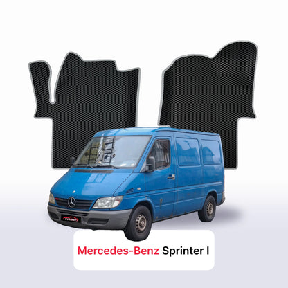 Car mats EVAMATS for Mercedes-Benz Sprinter 1 gen (W903) 1995-2006 year VAN