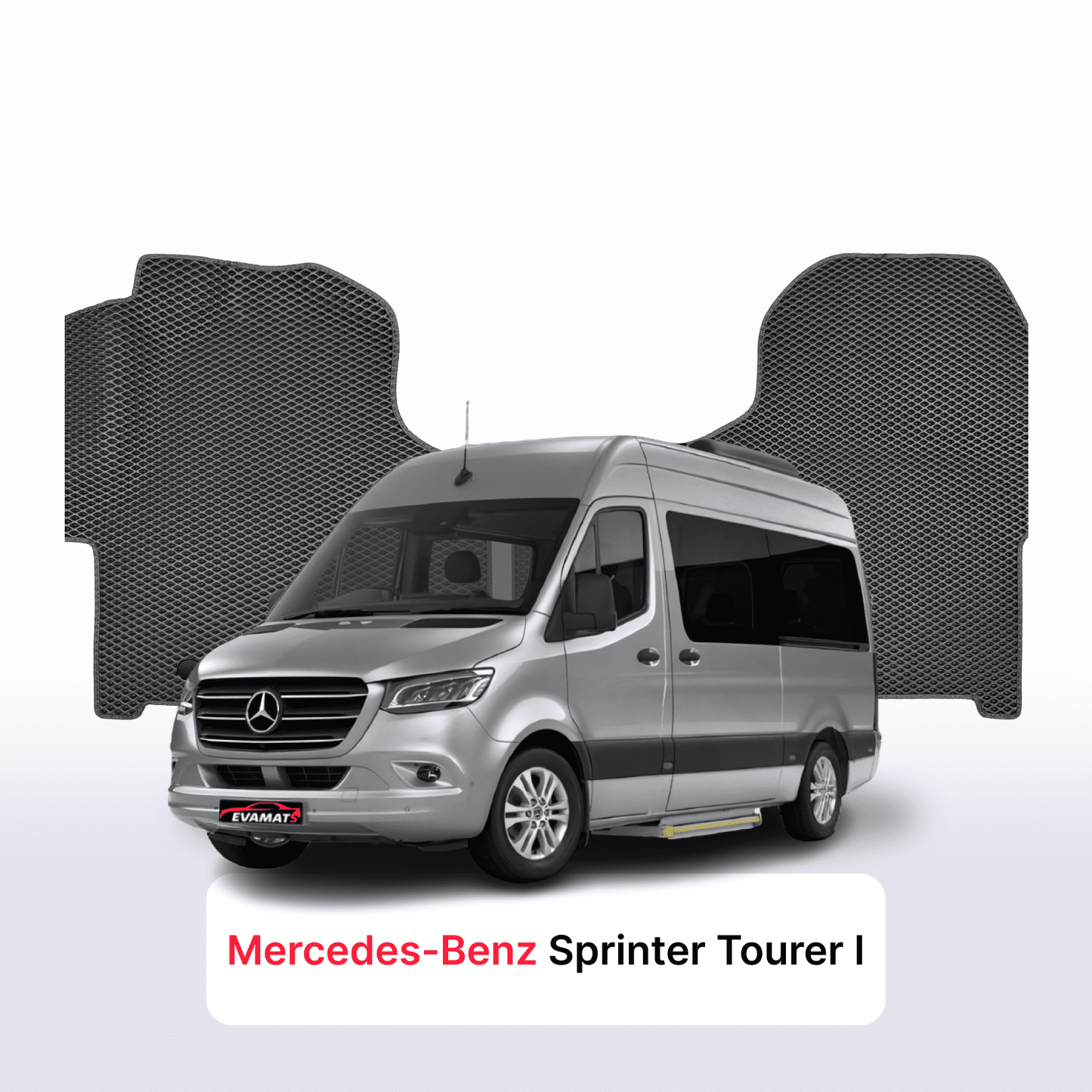 Car mats EVAMATS for Mercedes-Benz Sprinter Tourer 1 gen 2018-2025 year BUS