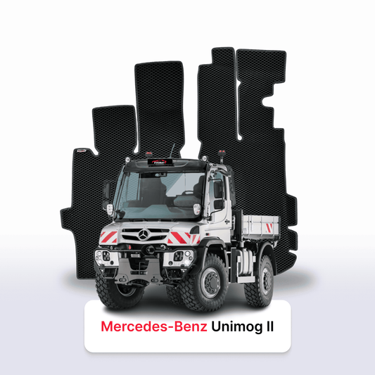 Car mats EVA for Mercedes-Benz Unimog U423 2 gen 2013-2026 year TRUCK