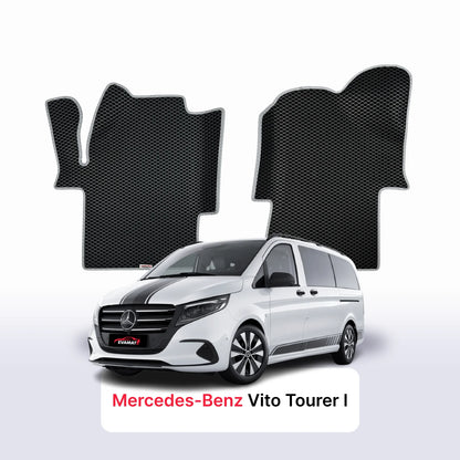Car mats EVAMATS for Mercedes-Benz Vito Tourer 1 gen 2014-2025 year BUS
