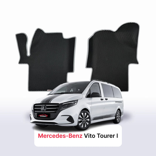 Car mats EVAMATS for Mercedes-Benz Vito Tourer 1 gen 2014-2025 year BUS