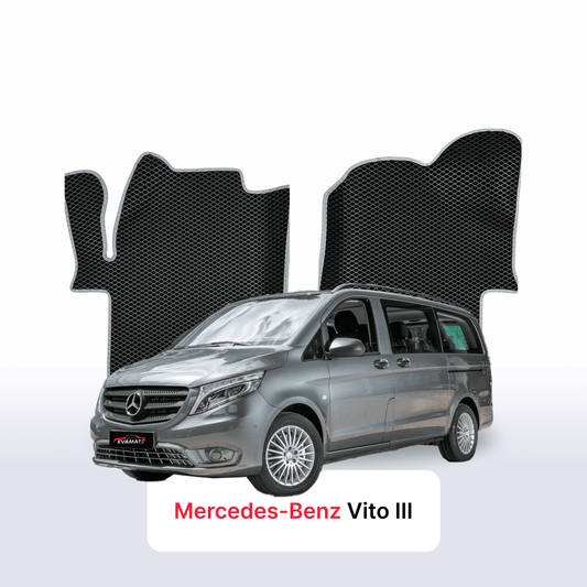 Car mats EVAMATS for Mercedes-Benz Vito 3 gen (W447) 2014-2027 year BUS