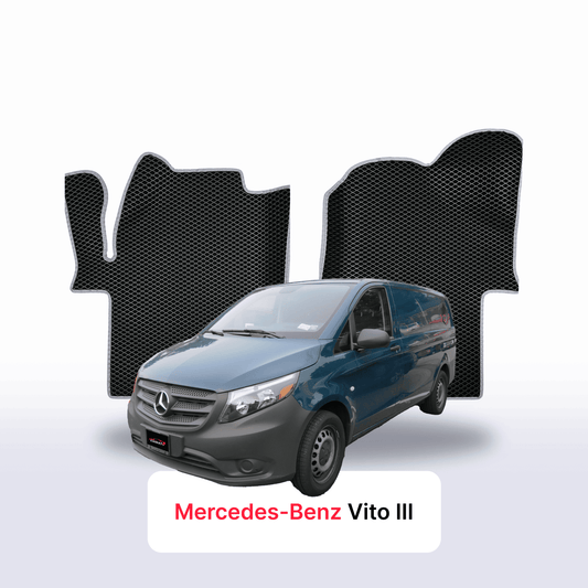 Car mats EVAMATS for Mercedes-Benz Vito 3 gen (W447) 2014-2027  year VAN