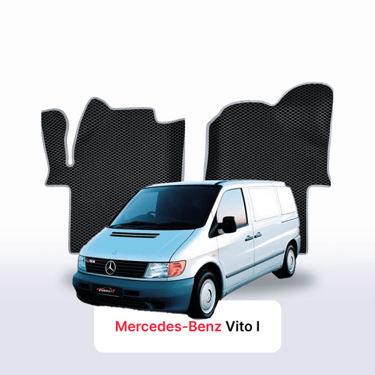 Car mats EVAMATS for Mercedes-Benz Vito 1 gen (W638) 1996-2003 year VAN