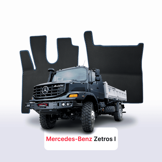 Car mats EVAMATS for Mercedes-Benz Zetros 1 gen 2008-2025 year TRUCK