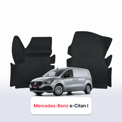 Car mats EVAMATS for Mercedes-Benz e-Citan 1 gen 2021-2028 year VAN