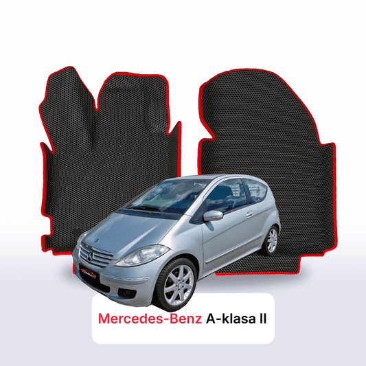 Car mats EVAMATS for Mercedes-Benz A-klasa 2 gen (W169) 2004-2012 year HATCHBACK 3 door