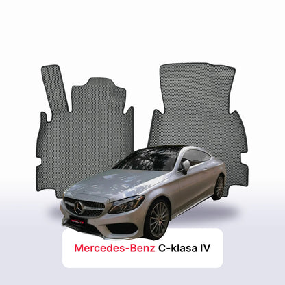 Car mats EVAMATS for Mercedes-Benz C-class 4 gen (C205) 2014-2021 year COUPE