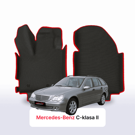 Car mats EVAMATS for Mercedes-Benz С-class 2 gen (W203) 2000-2007 year STATION WAGON