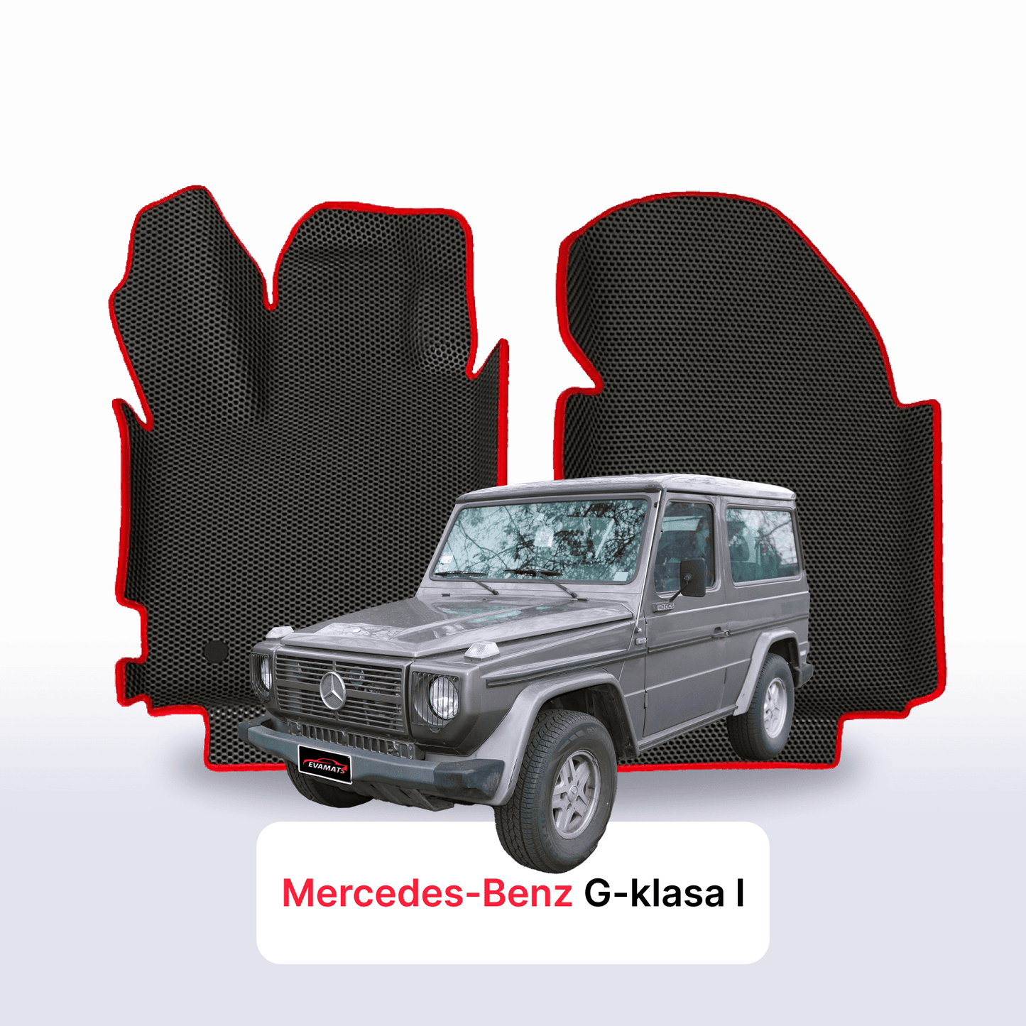 Car mats EVAMATS for Mercedes-Benz G-class 1 gen (W460) 1979–1990 year SUV 3 door