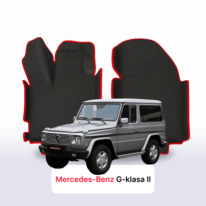 Car mats EVAMATS for Mercedes-Benz G-klasa 2 gen (W463) 1990-2018 year SUV 3 door