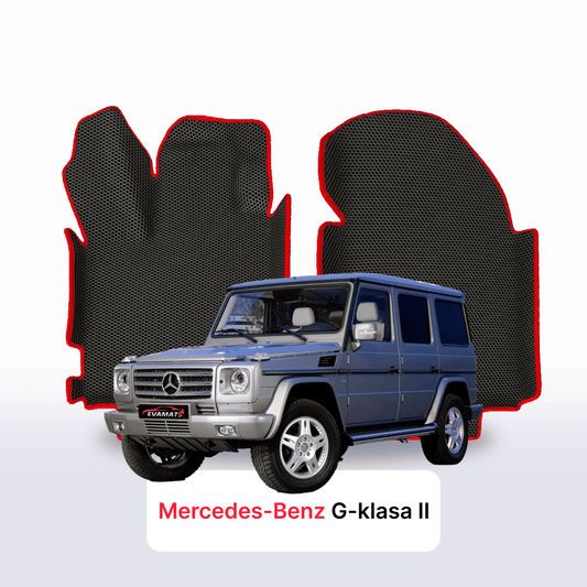 Car mats EVAMATS for Mercedes-Benz G-class 2 gen (W463) 1990–2018 year SUV 5 door