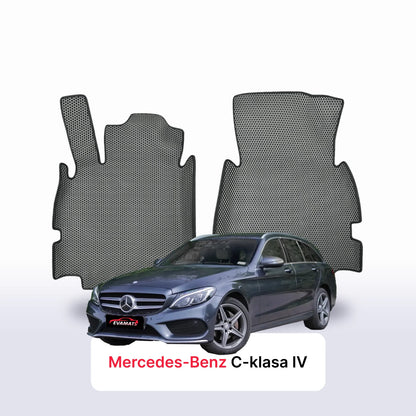 Car mats EVAMATS for Mercedes-Benz C-class 4 gen (W205) 2014-2021 year STATION WAGON