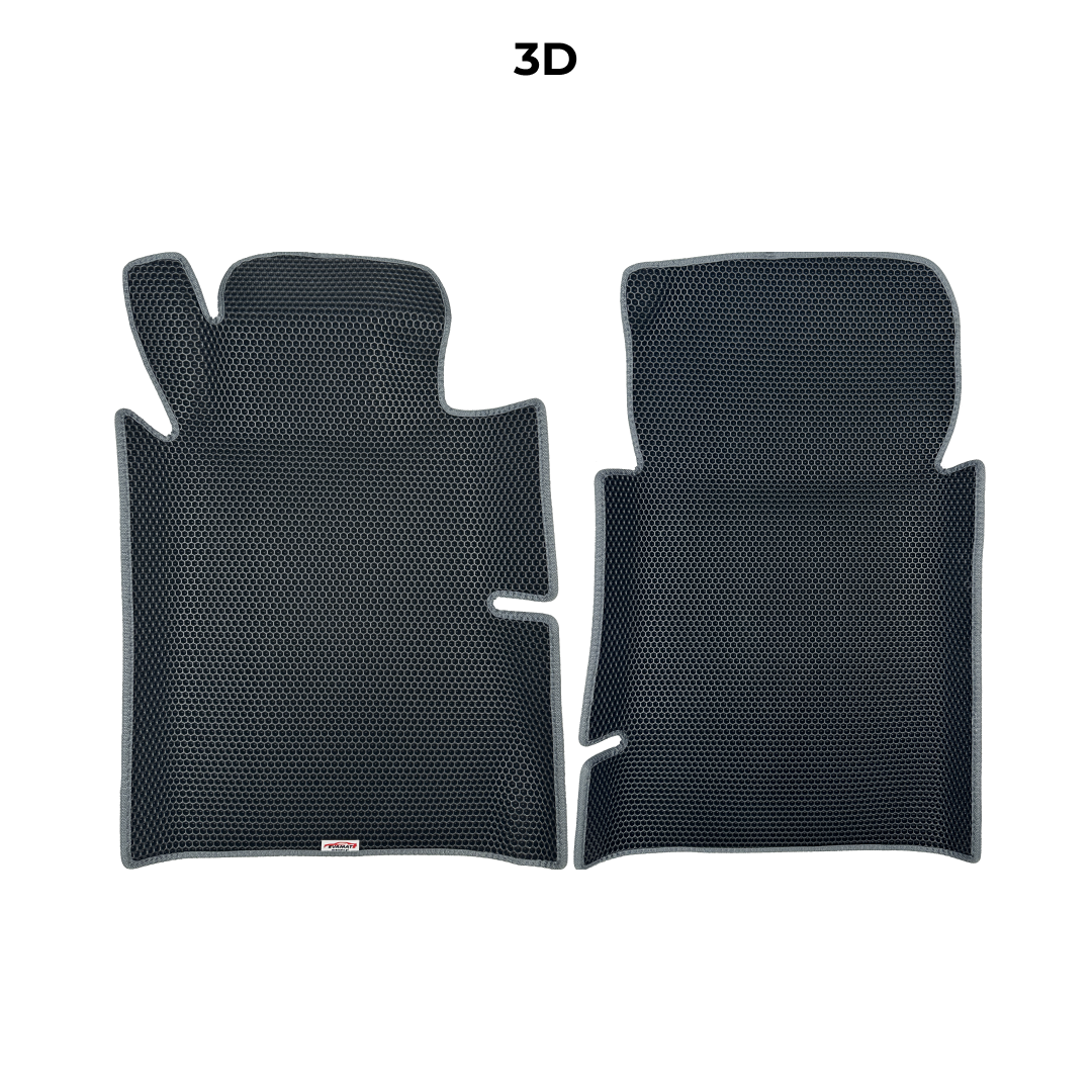 Car mats EVAMATS for Mercedes-Benz CLK 2 gen (C209) 2002-2009 year CABRIO