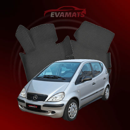 Car mats EVAMATS for Mercedes-Benz A-class 1 gen 1997-2004 year HATCHBACK 5 door