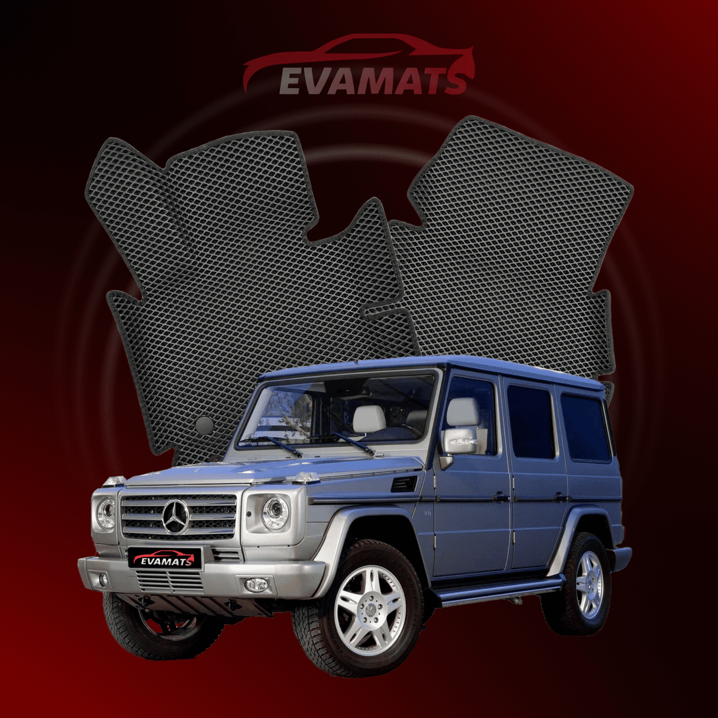 Tapis de voiture EVAMATS pour Mercedes-Benz Classe G 2 génération (W463) 1990–2018 année SUV 5 portes