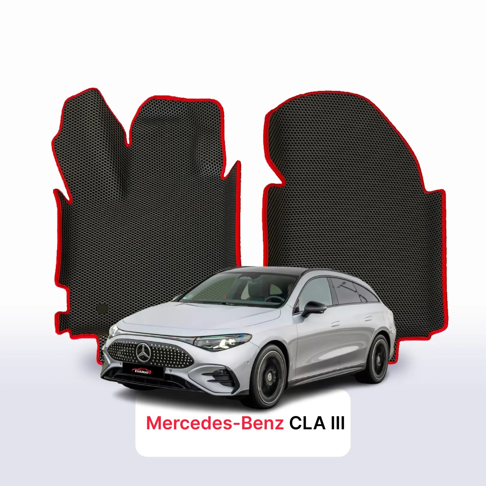 Car mats EVAMATS for Mercedes-Benz CLA 3 gen X178 2025-2029 year STATION WAGON