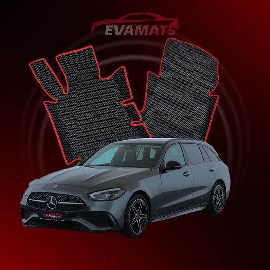 Car mats EVAMATS for Mercedes-Benz C-class 5 gen (W206) 2021-2024 year STATION WAGON