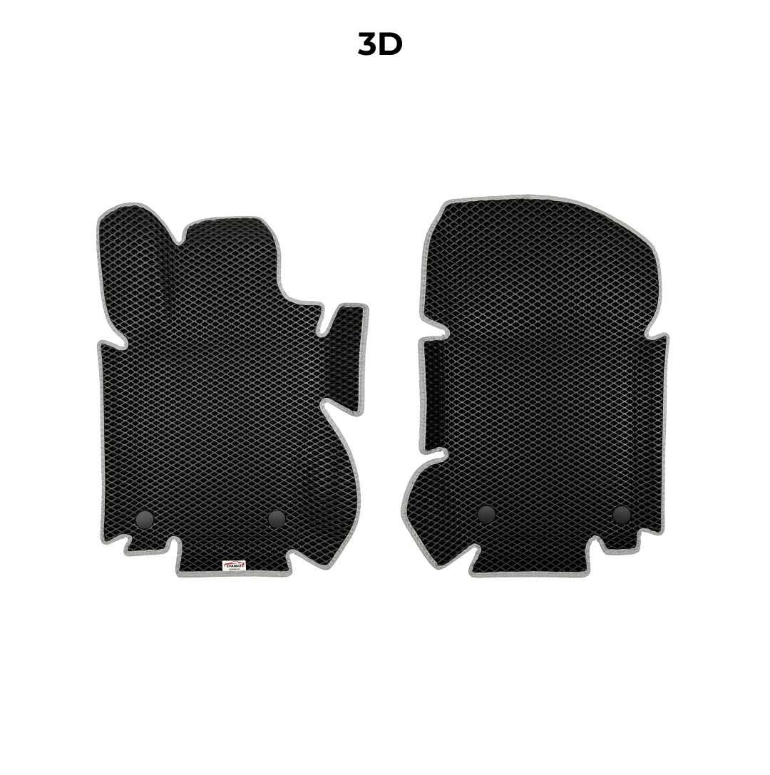 Car mats EVAMATS for Mercedes-Benz ML 2 gen (W164) 2005-2011 year SUV