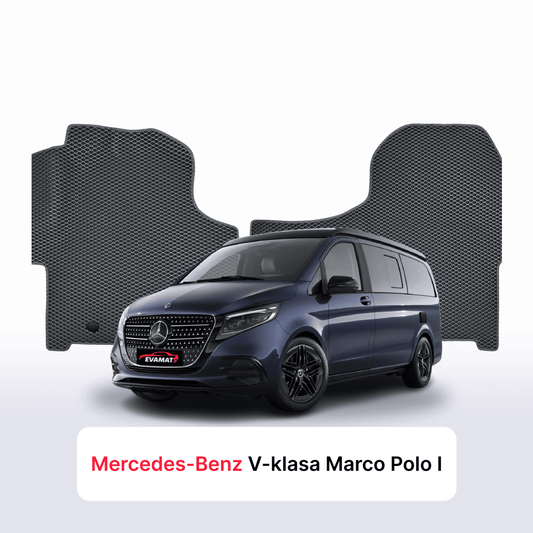 Car mats EVAMATS for Mercedes-Benz V-klasa Marco Polo 1 gen 2014-2028 year MINIVAN