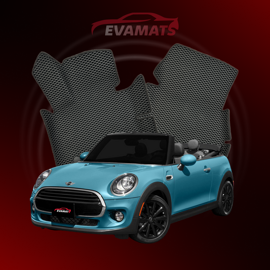 Autokoberce EVAMATS pre Mini Cabrio(F57) 2 gen 2008-2023 rok CABRIO