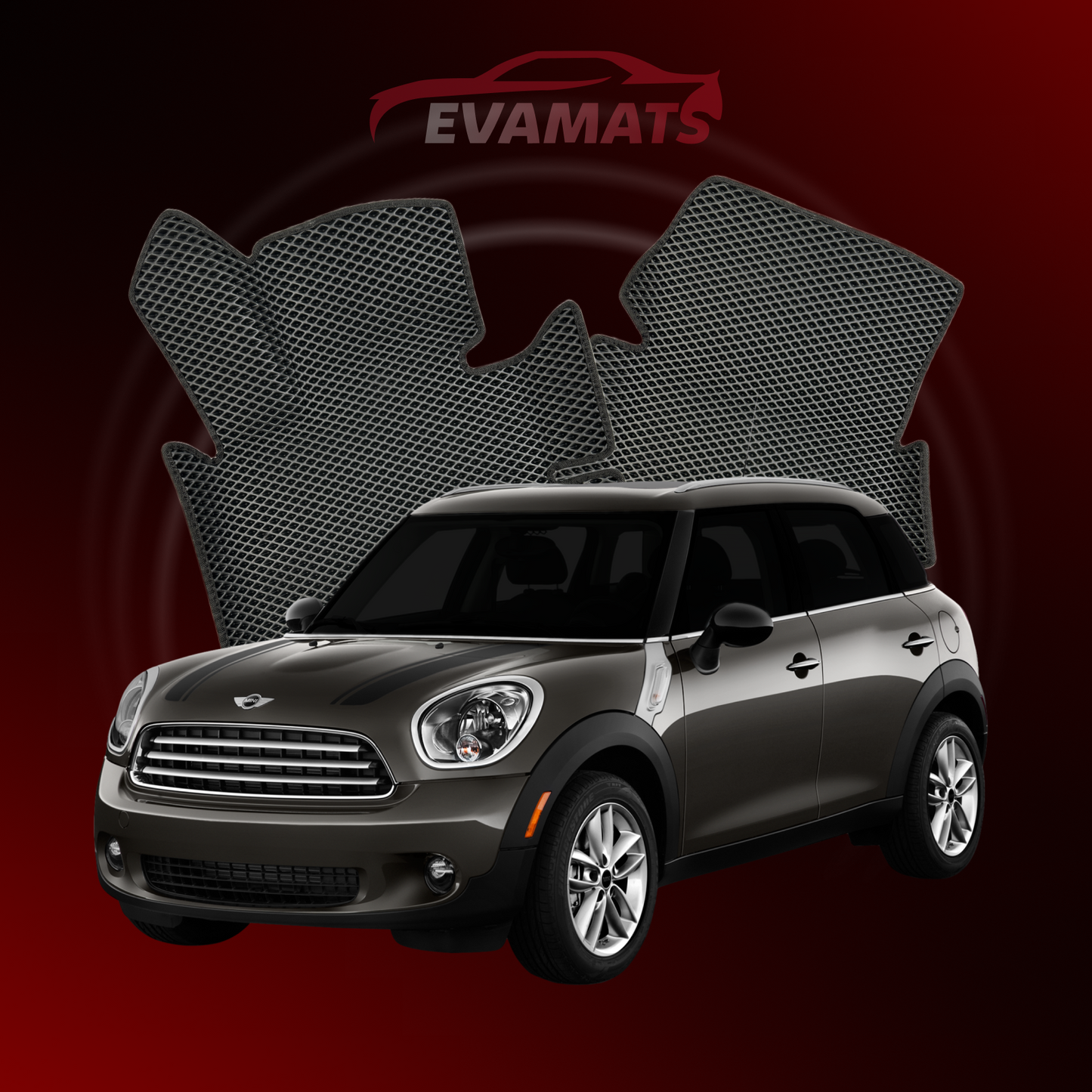 Alfombrillas EVAMATS para Mini Countryman (R60) 1ª generación, años 2010-2016 SUV