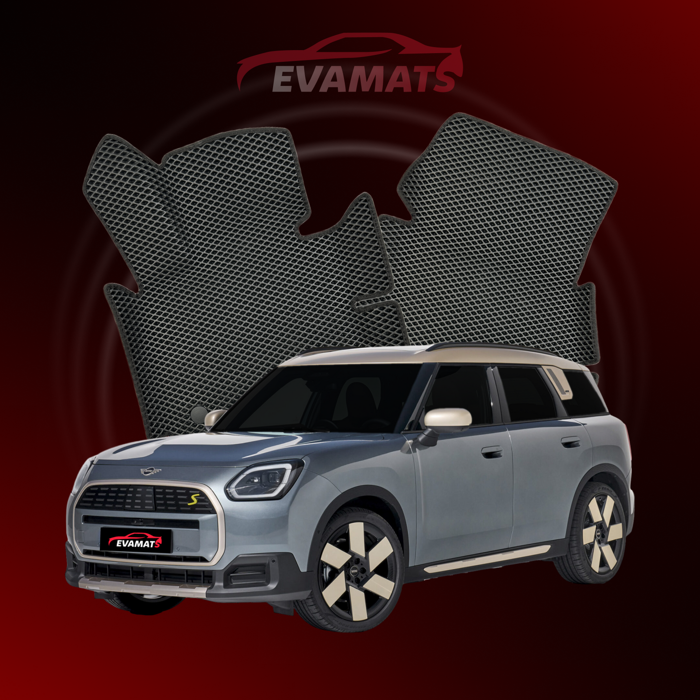 Tapis de voiture EVAMATS pour Mini Countryman(U25) 3 gen 2023-2025 année Cooper S SUV