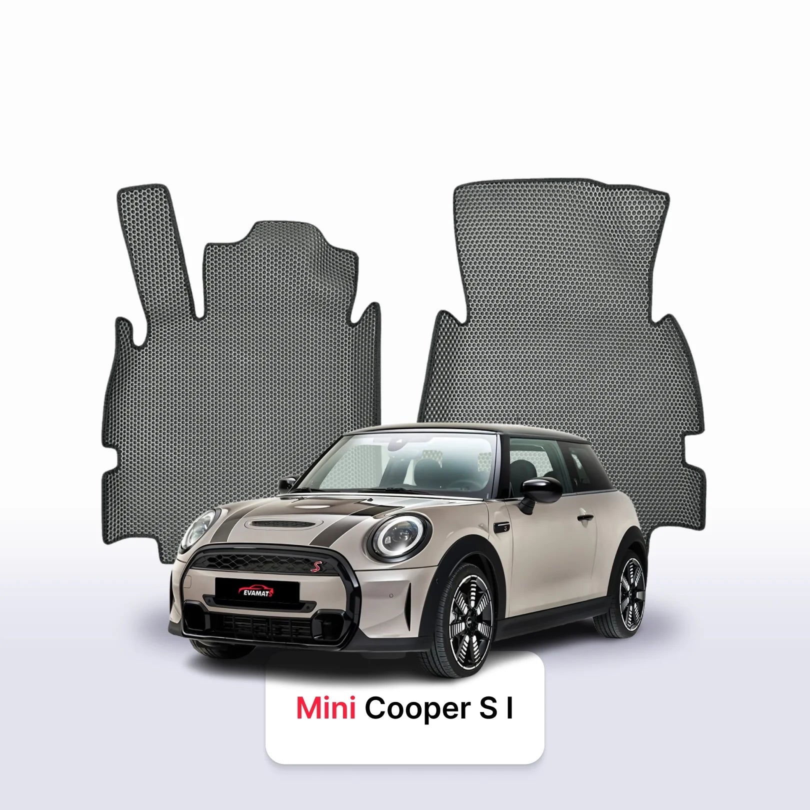 Car mats EVAMATS for Mini Hatch(Cooper S) 4 gen 2023-2028 rol HATCHBACK 3 door