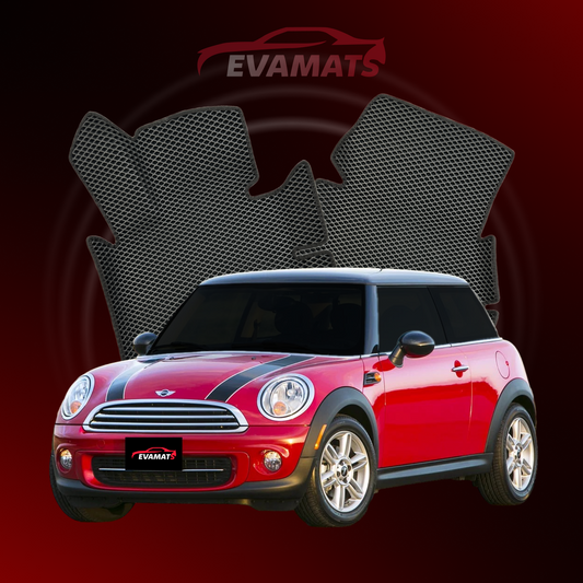 Alfombrillas de coche EVAMATS para Mini Hatch(R56) 2ª generación 2006-2013 HATCHBACK 3 puertas