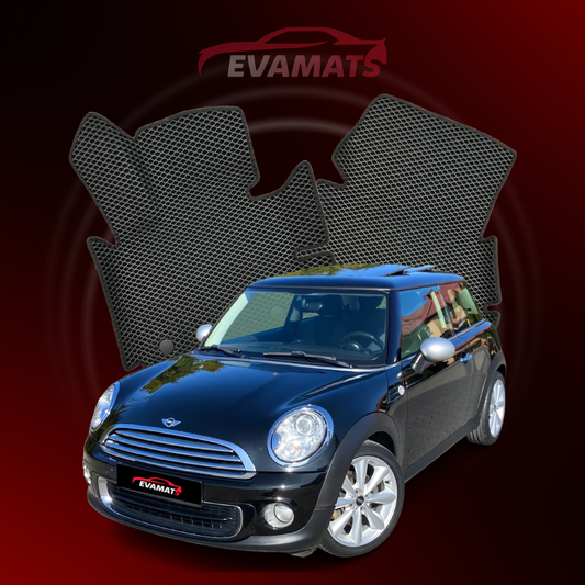 Alfombrillas de coche EVAMATS para Mini One 2ª generación año 2007-2014 HATCHBACK 3 puertas