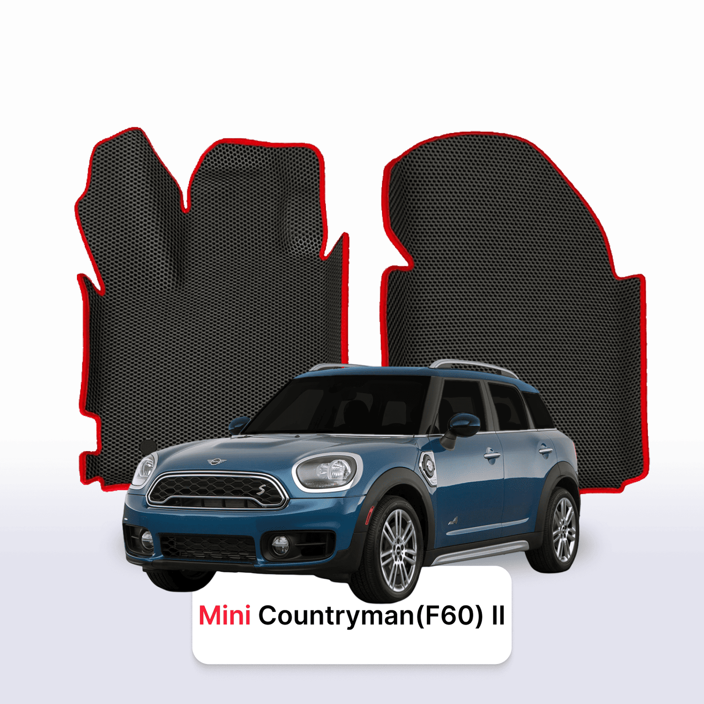 Car mats EVAMATS for Mini Countryman(F60) 2 gen 2016-2023 year Cooper S SUV