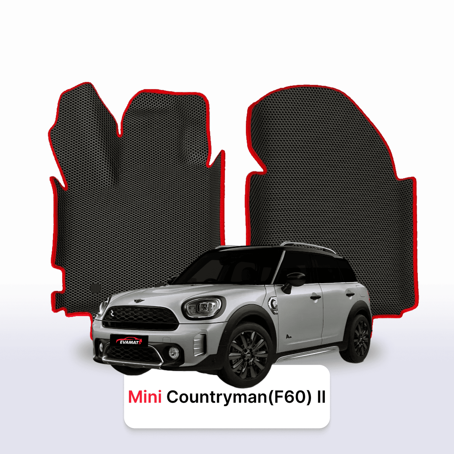 Car mats EVAMATS for Mini Countryman(F60) 2 gen 2016-2023 year SUV