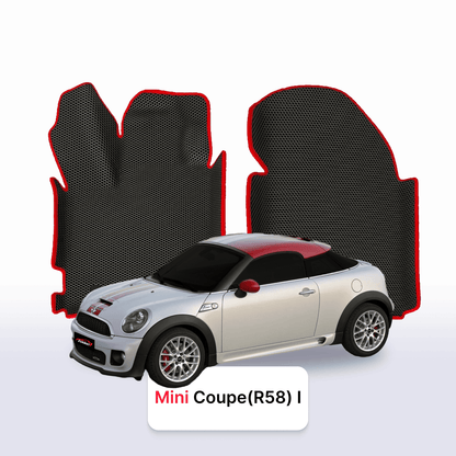 Car mats EVAMATS for Mini Coupe(R58) 1 gen 2011-2015 year COUPE