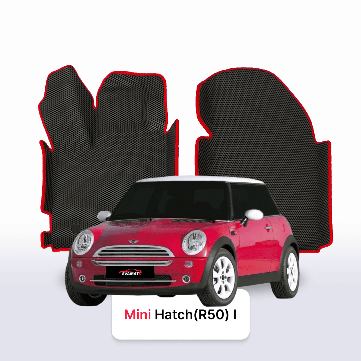 Car mats EVAMATS for Mini Hatch(R50) 1 gen 2000-2006 year Cooper S HATCHBACK 3 door