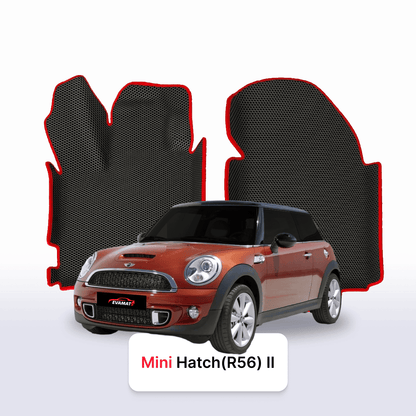 Car mats EVAMATS for Mini Hatch(R56) 2 gen 2006-2013 year Cooper S HATCHBACK 3 door