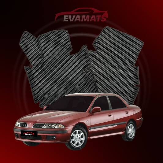 Car mats EVAMATS for Mitsubishi Carisma 1 gen 1995-2004 year SEDAN